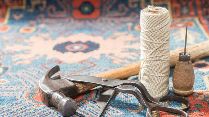 خدمات رفوی فرش در قالیشویی اصفهان